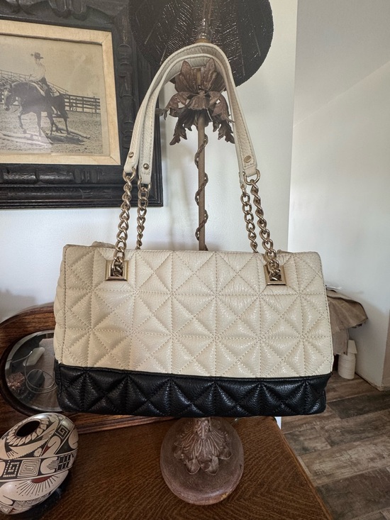 Kate Spade Quilted Two Tone Purse - Picture 2 of 8